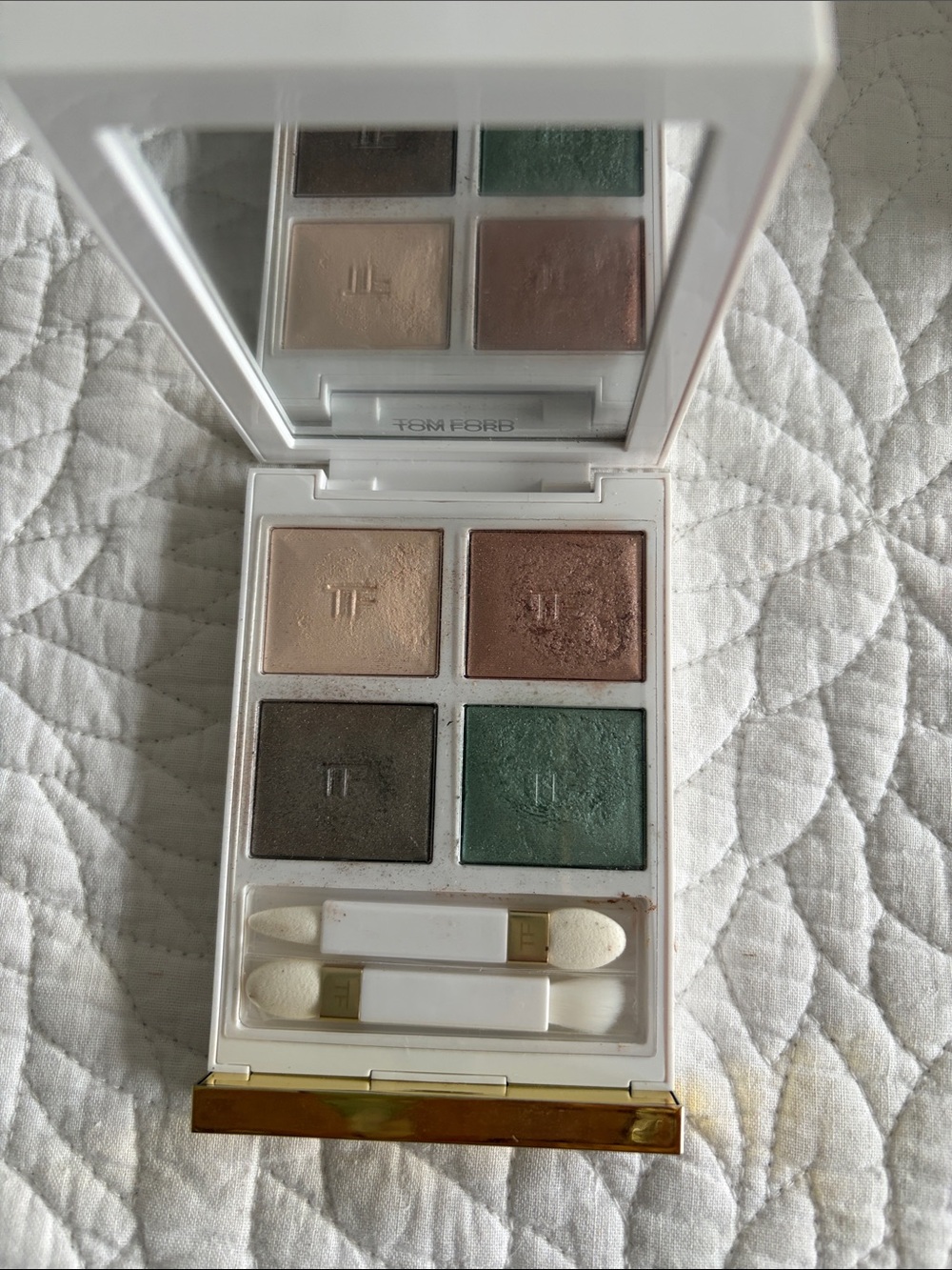 Tom Ford Eyeshadow Quad — Champagne, Bronze, Olive & Forest Green